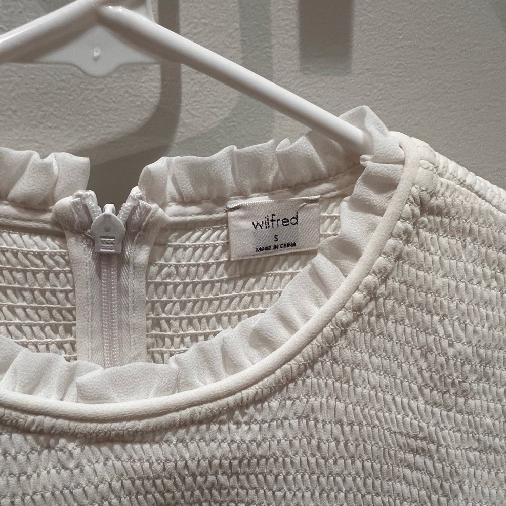 Aritzia Wilfred Tempest Blouse - Cream - Picture 10 of 13
